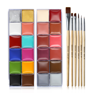 12-Color Face & Body Paint Palette