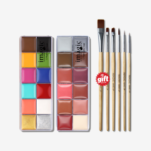 12-Color Face & Body Paint Palette