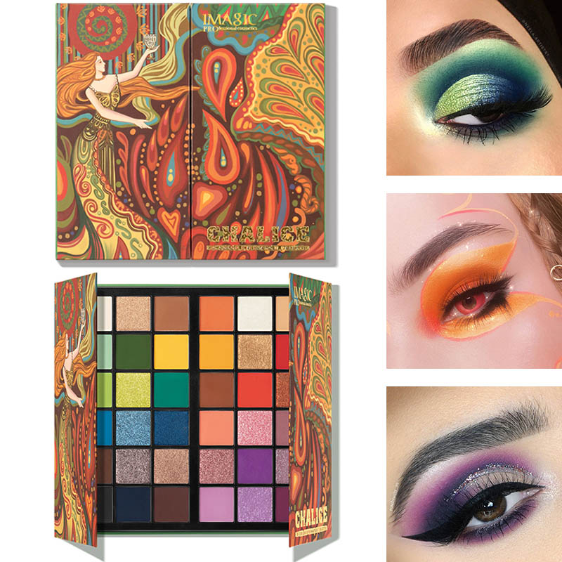 CHALICE 36 COLOR EYESHADOW PALETTE | Imagic Cosmetics