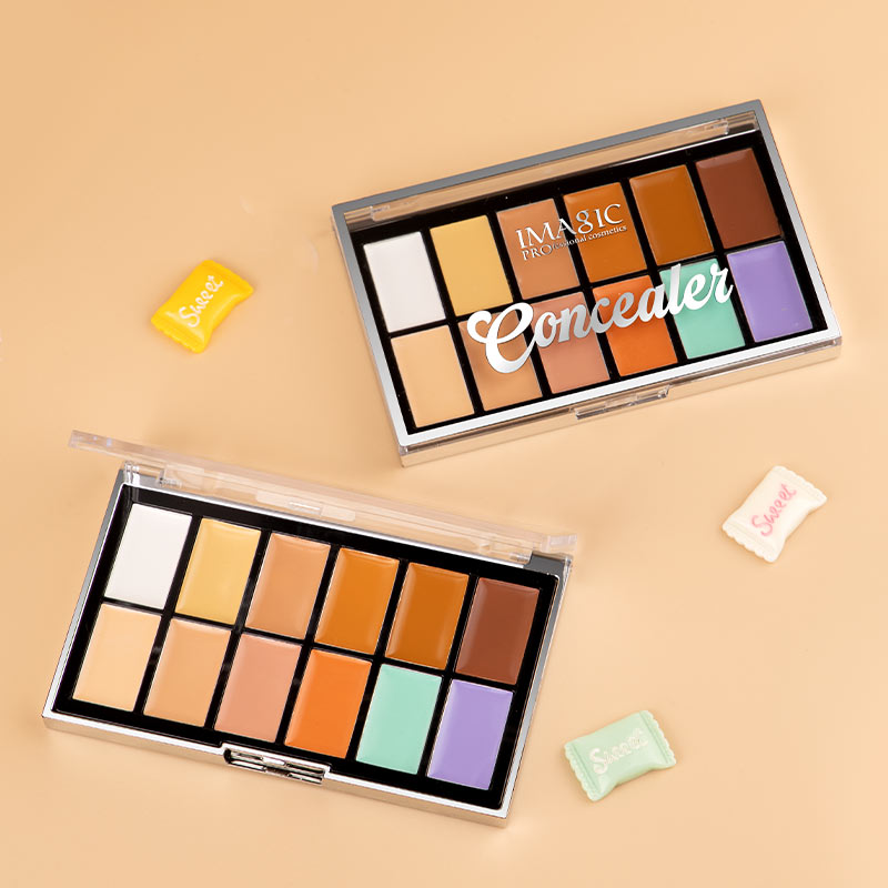 IMAGIC 12-Color Color Correcting Concealer Palette - Image 5