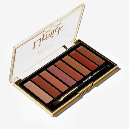 IMAGIC 8-Color Velvet Matte Lipstick Palette