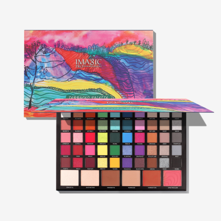 IMAGIC 56-Color Terraced Makeup Palette