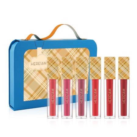 HEREIAM 6-Piece Matte Lip Gloss Set