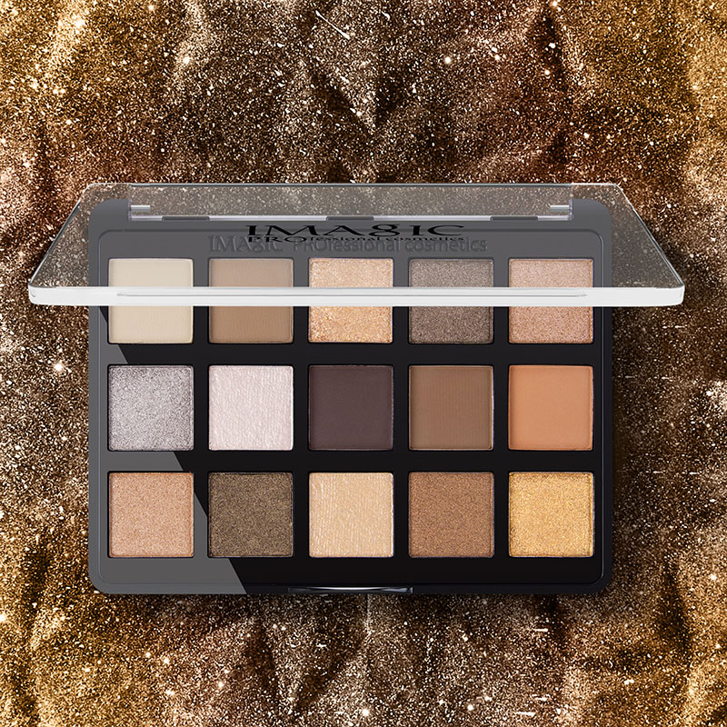 IMAGIC Vitality 15-Color Everyday Eyeshadow Palette - Image 5