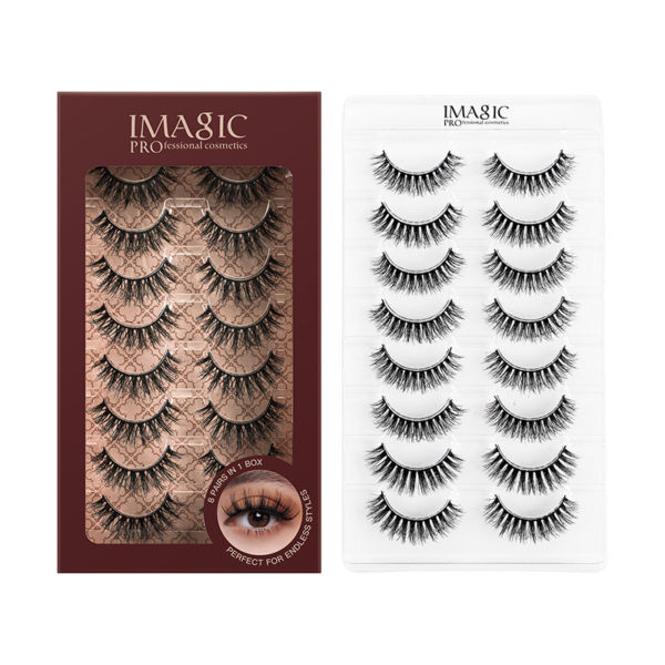 IMAGIC 8-Pair 3D False Eyelashes - Image 3