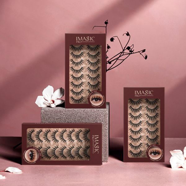IMAGIC 8-Pair 3D False Eyelashes - Image 5