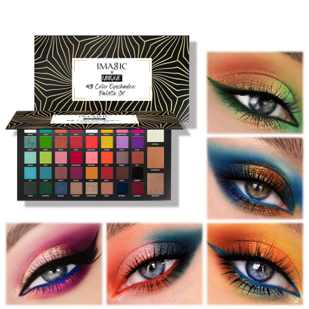 IMAGIC x UNIQUE 43 Color Eyeshadow Palette Set