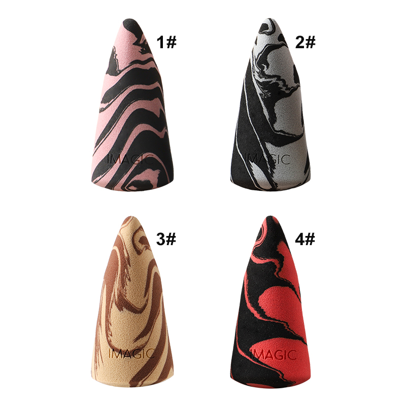 Mix-Color Peak-Shaped Powder Puff - Image 2