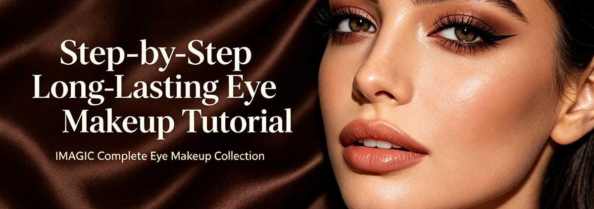 Step-by-Step Long-Lasting Eye Makeup Tutorial | IMAGIC Complete Eye- Makeup Collection