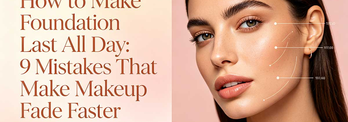 How to Make Foundation Last All Day: 9 Mistakes That Make Makeup Fade Faster