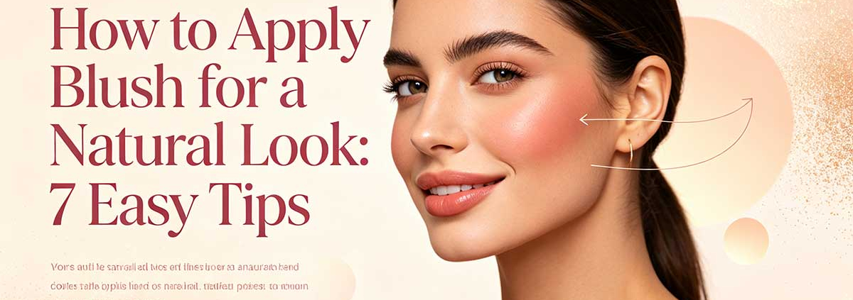 How to Apply Blush for a Natural Look: 7 Easy Tips