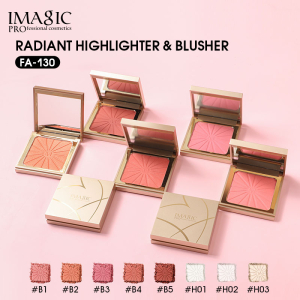 IMAGIC Radiant Highlighter & Blush Palette

